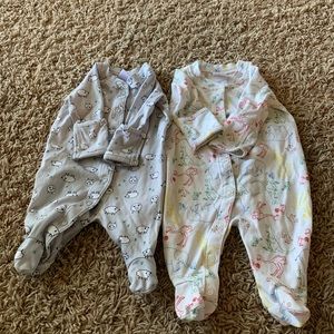 Hanna Andersson Onesie and Sleeper - 3 pieces